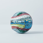 Tropicana Field (Baseball + Display Case + Wooden Stand)