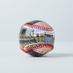 Cleveland Municipal Stadium (Baseball + Display Case + Wooden Stand)