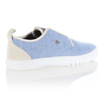 Lacava Q Low-Top Sneaker // Blue + Chambray (US: 10)