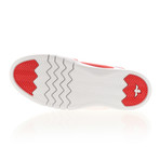 Cesario Woven Low-Top Sneaker // Red + White (US: 9)