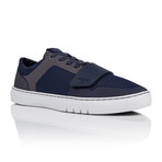 Cesario Woven Low-Top Sneaker // Navy Pewter (US: 10.5)