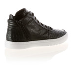 Creative Recreation // Adonis Mid-Top Sneaker // Black Croc Snake (US: 9)