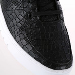 Creative Recreation // Adonis Mid-Top Sneaker // Black Croc Snake (US: 9)