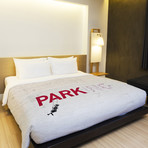 Parking // Lightweight Duvet Cover (King)
