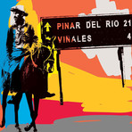 Pinar Del Rio II (18"W x 18"H x 2"D)