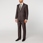 Single Breasted Modern Fit Suit // Charcoal Grey (US: 40S)