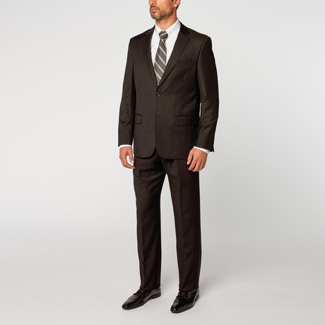 Single Breasted Modern Fit Suit // Black (US: 36S)