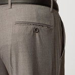 Single Breasted Slim Fit Suit // Light Grey (US: 40R)