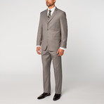 Single Breasted Modern Fit Suit 3-Piece Suit // Light Grey (US: 40R)