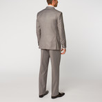 Single Breasted Modern Fit Suit 3-Piece Suit // Light Grey (US: 40L)