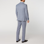 Single Breasted Modern Fit Suit // Blue (US: 38S)