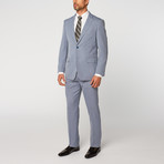 Single Breasted Modern Fit Suit // Blue (US: 38R)