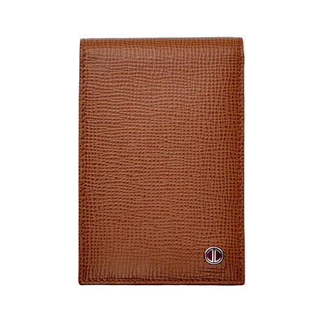 Very Zino Leather Wallet // Brown (3.3"L x 5.1"W x .8"H)