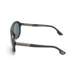 Samsone Sunglasses // Smoke Grey