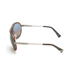 Greg Sunglasses // Bronze + Silver