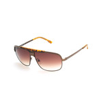 Michael Sunglasses // Havana + Dark Brown