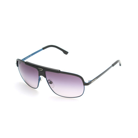 Michael Sunglasses // Black + Blue