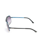 Michael Sunglasses // Black + Blue