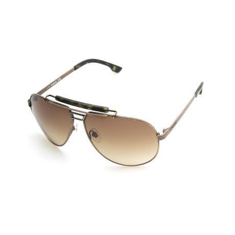 Mitch Sunglasses // Bronze + Green Tortoise