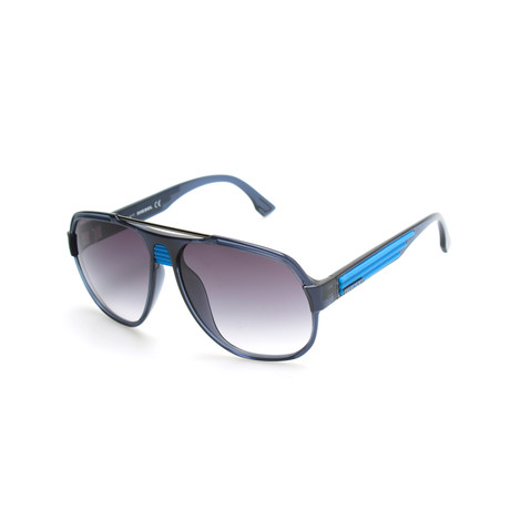 Ben Sunglasses // Blue + Black