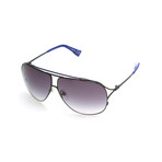 Tommy Sunglasses // Steel + Blue