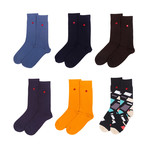 Pumpkin Sock // Pack of 6