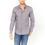 St. Lynn // Lincoln Button-Up // Heather Grey (L)