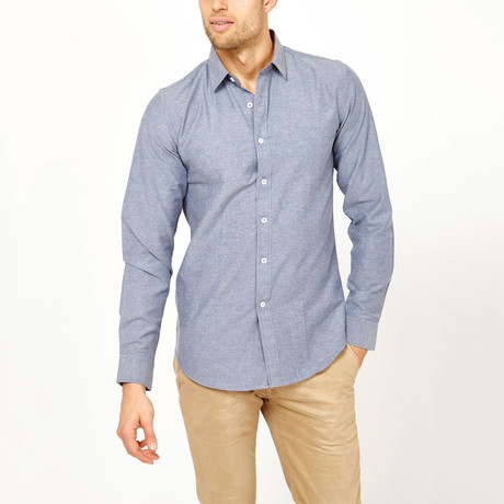 Atlantic Button-Up // Taupe (S)