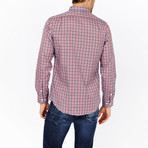 Casual Button-Up // Red + Black Gingham (XL)