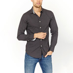 Novato Button-Up // Black + White (2XL)