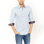 St. Lynn // Brea Button-Up // Light Blue (M)