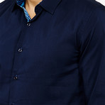 Napa Button-Up // Midnight Blue (M)