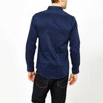 Napa Button-Up // Midnight Blue (M)