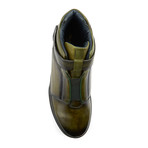Scully High-Top Slip On Sneaker // Olive (US: 10)