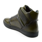 Scully High-Top Slip On Sneaker // Olive (US: 10.5)