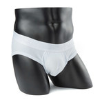 Padded Package Brief // White (L)