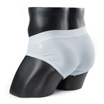 Padded Package Brief // White (S)