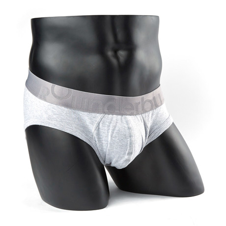 Padded Package Brief // Gray (S)