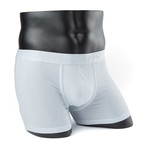 Padded Boxer Brief // White (XL)
