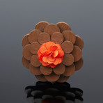 The Patrick Lapel Pin // Coral