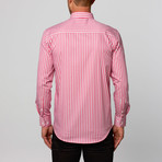 Bold Stripe Shirt // Pink (S)