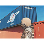 Shipping Container (18"W x 24"H // Print)