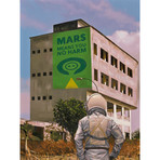 Mars Means You No Harm (18"W x 24"H // Print)