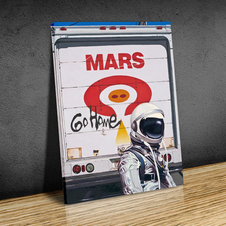 Mars Go Home (18"W x 24"H // Print)