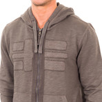 Belleye Full Zip Hoodie // Charcoal (S)