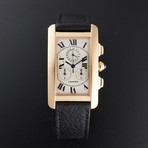 Cartier Americaine Chronograph Quartz // 1730 // 107063 // Pre-Owned