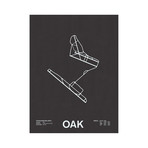 OAK // Oakland International Airport Screenprint