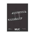 MUC // Munich Airport Screenprint