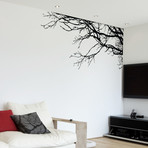 Tree Top Branches // Reverse (100"W x 44"H)