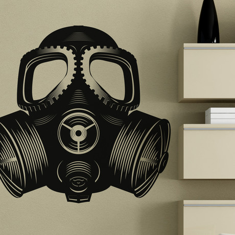 Gas Mask (42"W x 40"H)